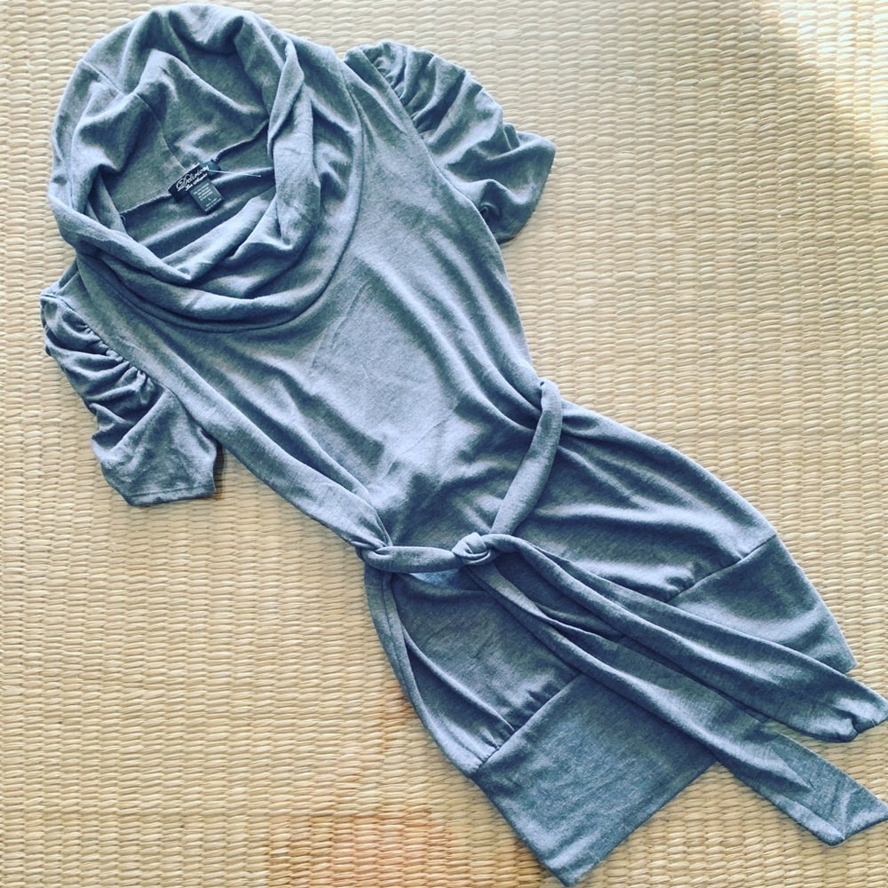Jersey knit mini dress